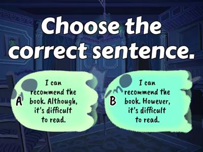 PIE - Unit 8 Although and However