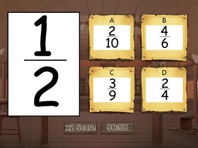 Pecahan Setara tahun 3