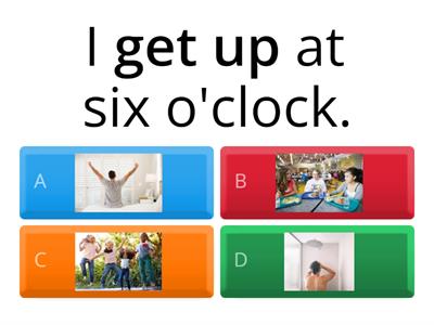 Daily routine activities