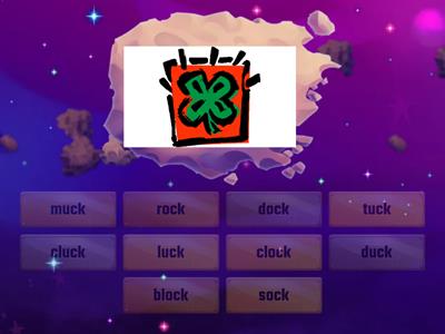 -uck and -ock word families