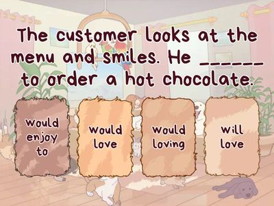 Ordering at a Café - Paddington style