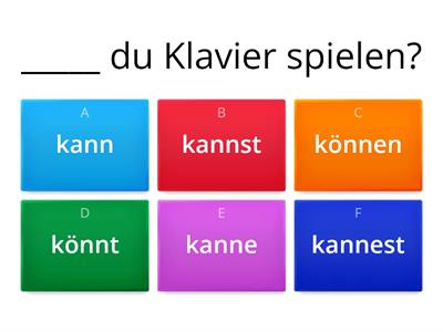 Modalverb können