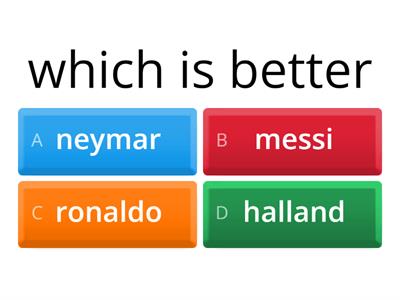 which is better player?