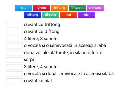 Sunete. Grupuri de sunete(CES)