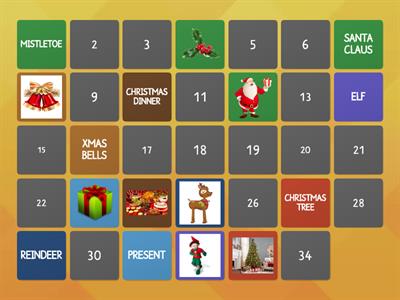 Christmas Memory Game