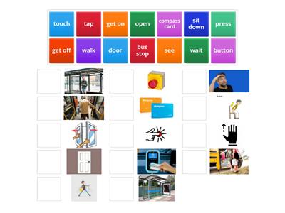 taking the bus story - vocab