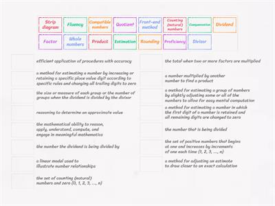 5th Grade Whole Number Operations