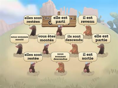 9. Passe compose ETRE - agreements