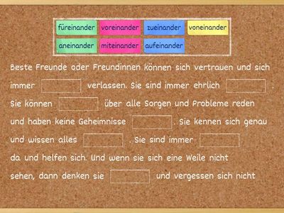 Wie sind beste Freunde? (IT Nr. 2c)