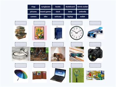 Unit 1C Things Everyday objects