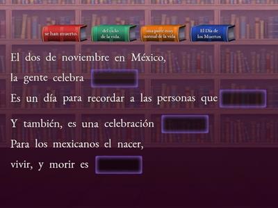 El día de los muertos actividad auditiva