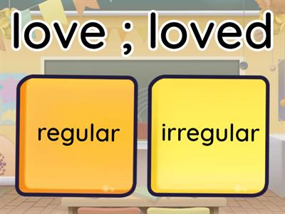 Regular Verbs Vs Irregular Verbs