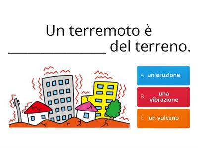 I TERREMOTI