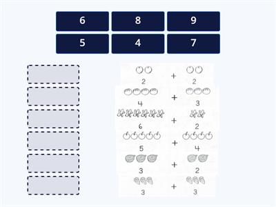 Addition Within 10 - Page 9