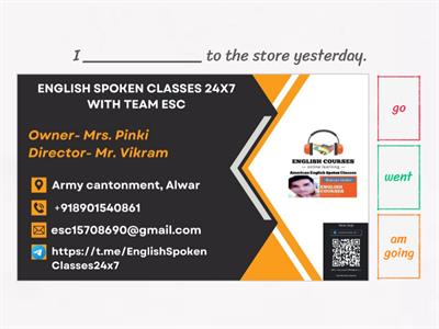 Mixed Tense quiz by esc24x7.com (Vikram -890154961)