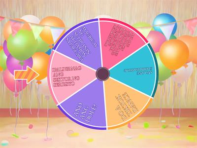 WHEEL OF PRIZES