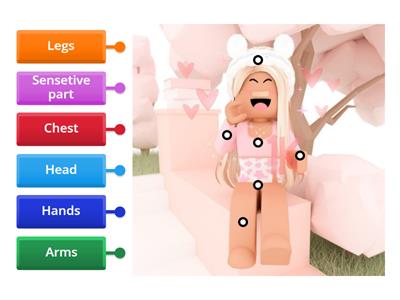 Roblox girl body parts