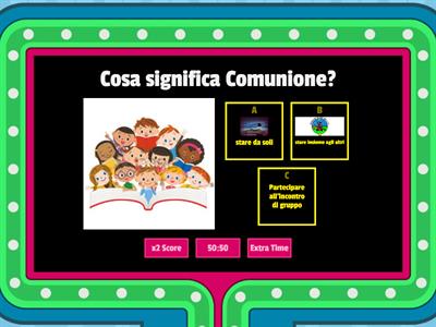 Quiz Comunione - Catechismo 2.0