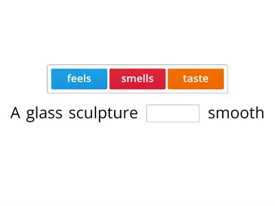 Verbs of perception (Practice)