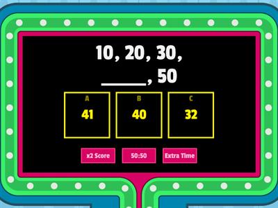 Skip Counting by 10s