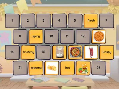 Food vocab/GE empower B1+ unit 6 