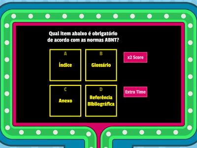 Jogo das normas ABNT 