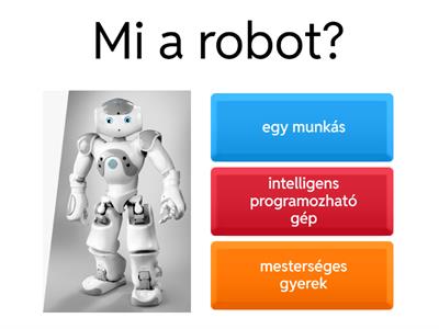 Robotika 5. osztály 