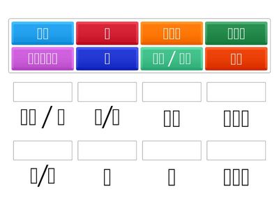 존댓말Honorific 단어