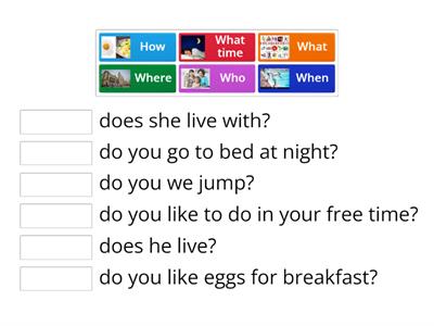 Present Simple- WH-questions