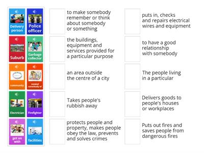 Unit 1 Global Success grade 9- match