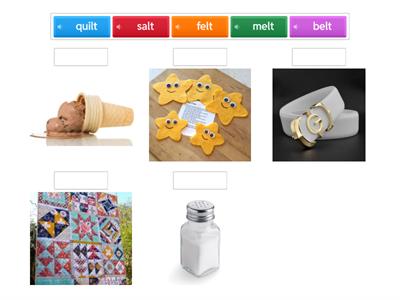 Phonics Ending Blends -lt