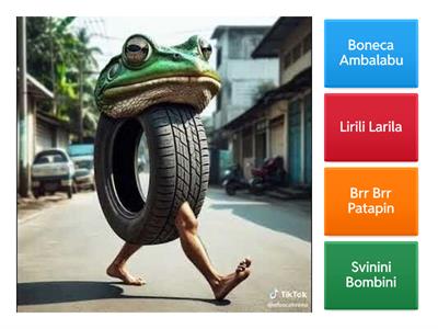 Brainrot postavy - kvíz