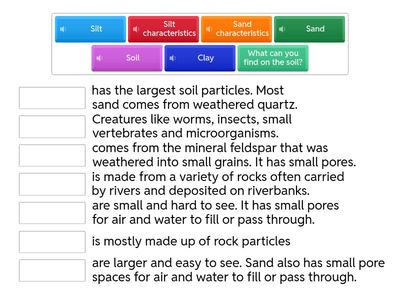 What is Soil made of ? 