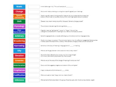 Semantics Quiz 1