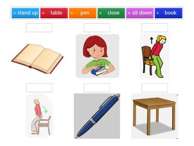 Karpiuk 1. Vocabulary Pictures Matching