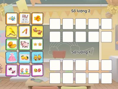 Tìm số lượng tương ứng