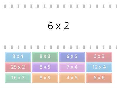 Multiplication Match