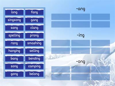 -ng Word Sort