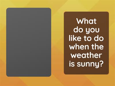 weather questions a2-a1