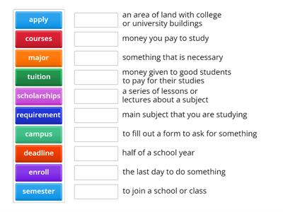 World English 3-Unit 11-Goal 1-Talk about Educational Choices