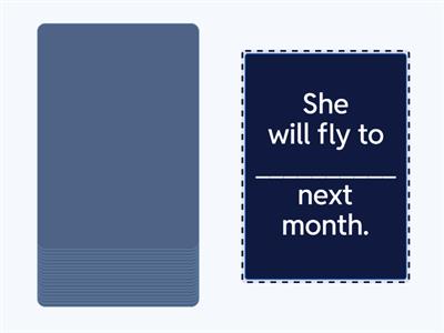 Travelling - Will / Going to 