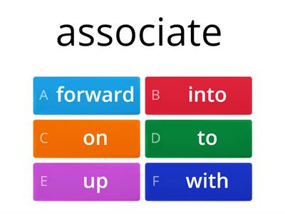 C1 Formula U1 - Phrasal Verbs Race