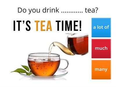 A lot of, much, many