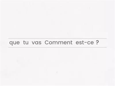 Poser des questions