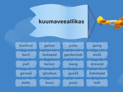 Võõrsõnad 3. klass