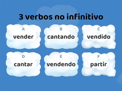 Formas Nominais do Verbo [página 13] e Modo Indicativo [páginas 10/11/12]