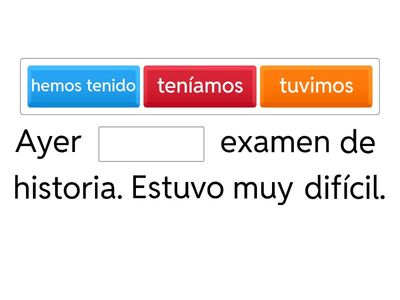 Preterito Indefinido vs. Perfecto 