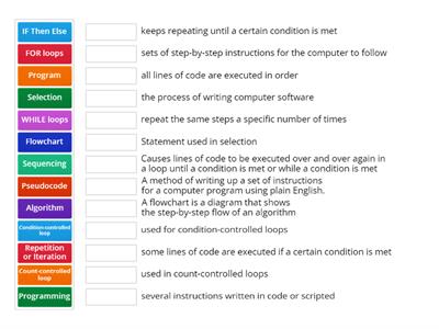 Programming Constructs