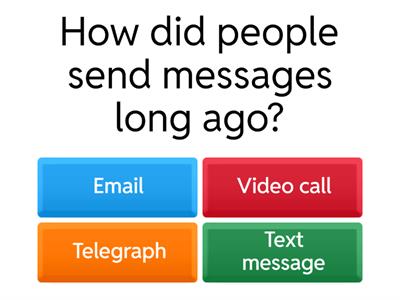 Reading Comprehension - "Communication: Then and Now"