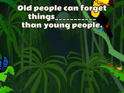 G5 -  ADVERBS COMPARATIVE and SUPERLATIVE game 